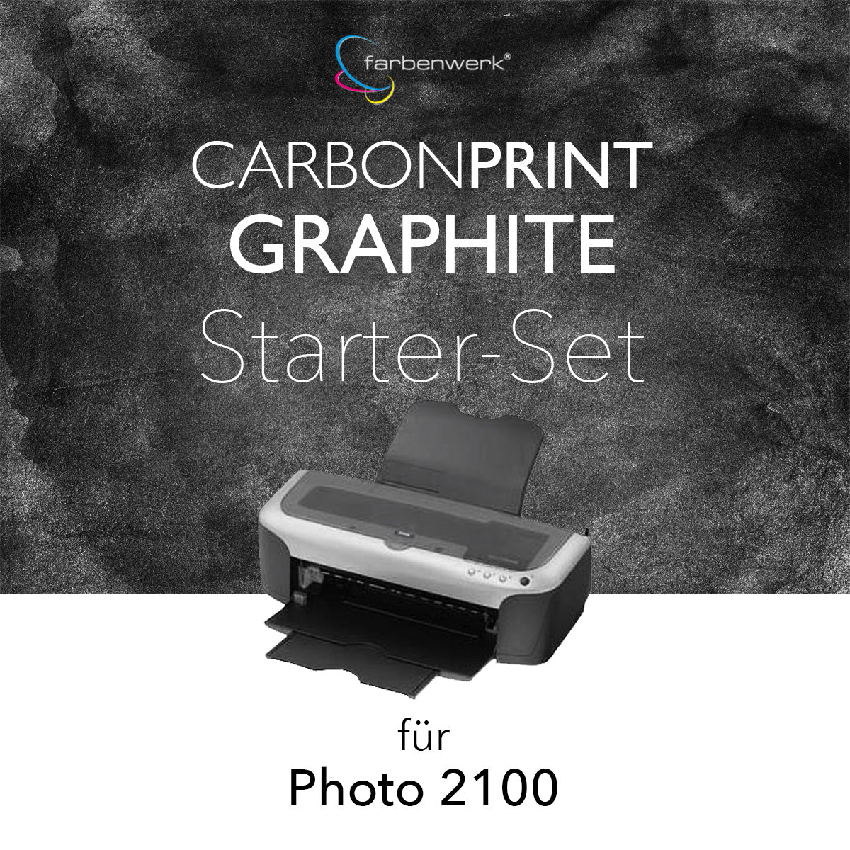 Starter-Set Carbonprint Graphite für Photo 2100 Neutral – farbenwerk
