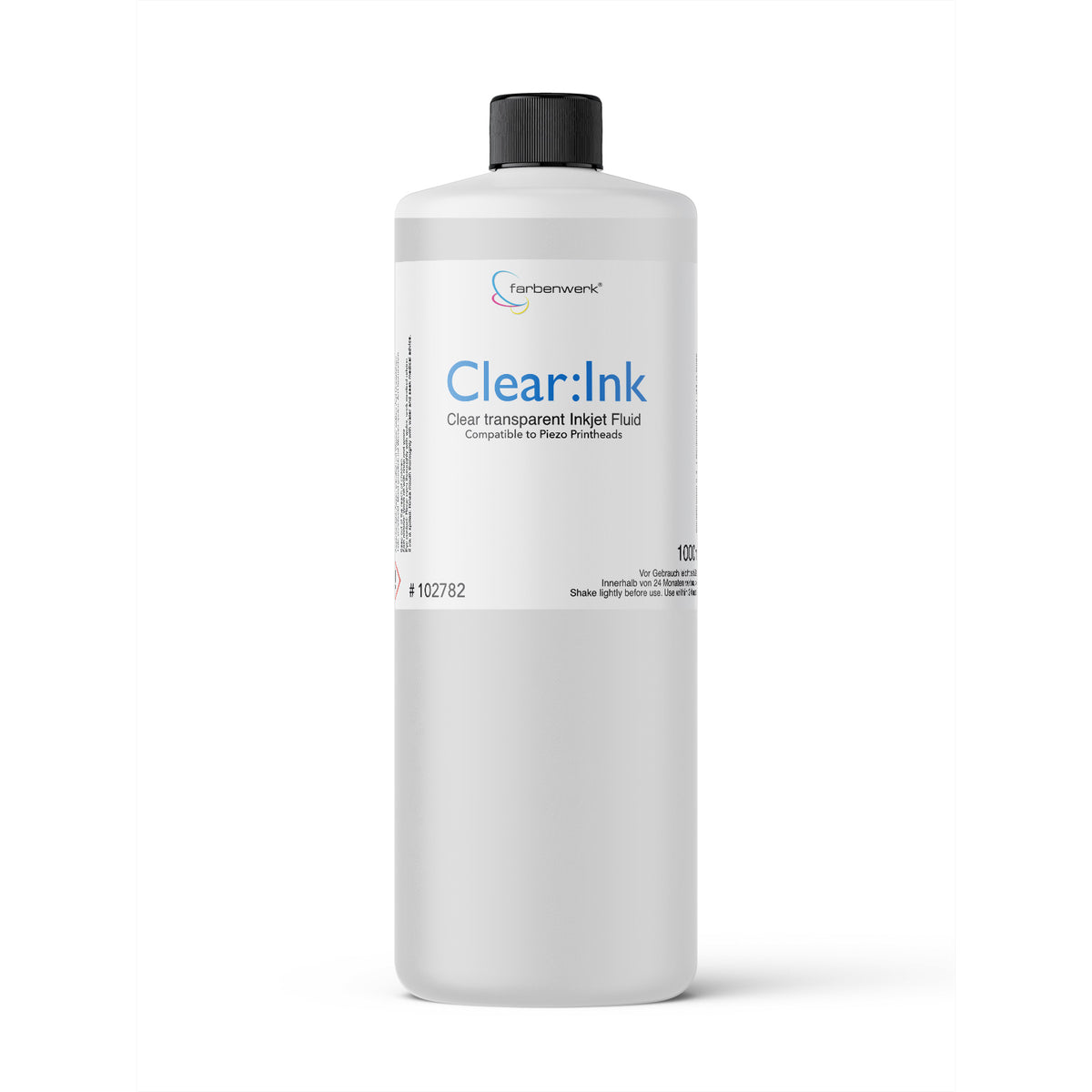 CLEAR:INK transparent Fluid 1000ml – farbenwerk