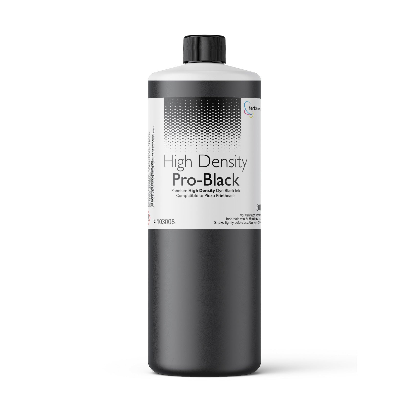 High Density Additive Ink HighDensity Black Ink 500ml – farbenwerk