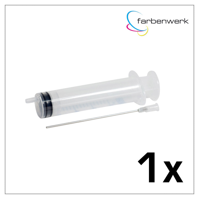 Einmalspritze 20ml inklusive stumpfer Kanüle – farbenwerk