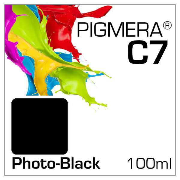 Pigmera C7 Bottle 100ml Photo-Black (Abverkauf)