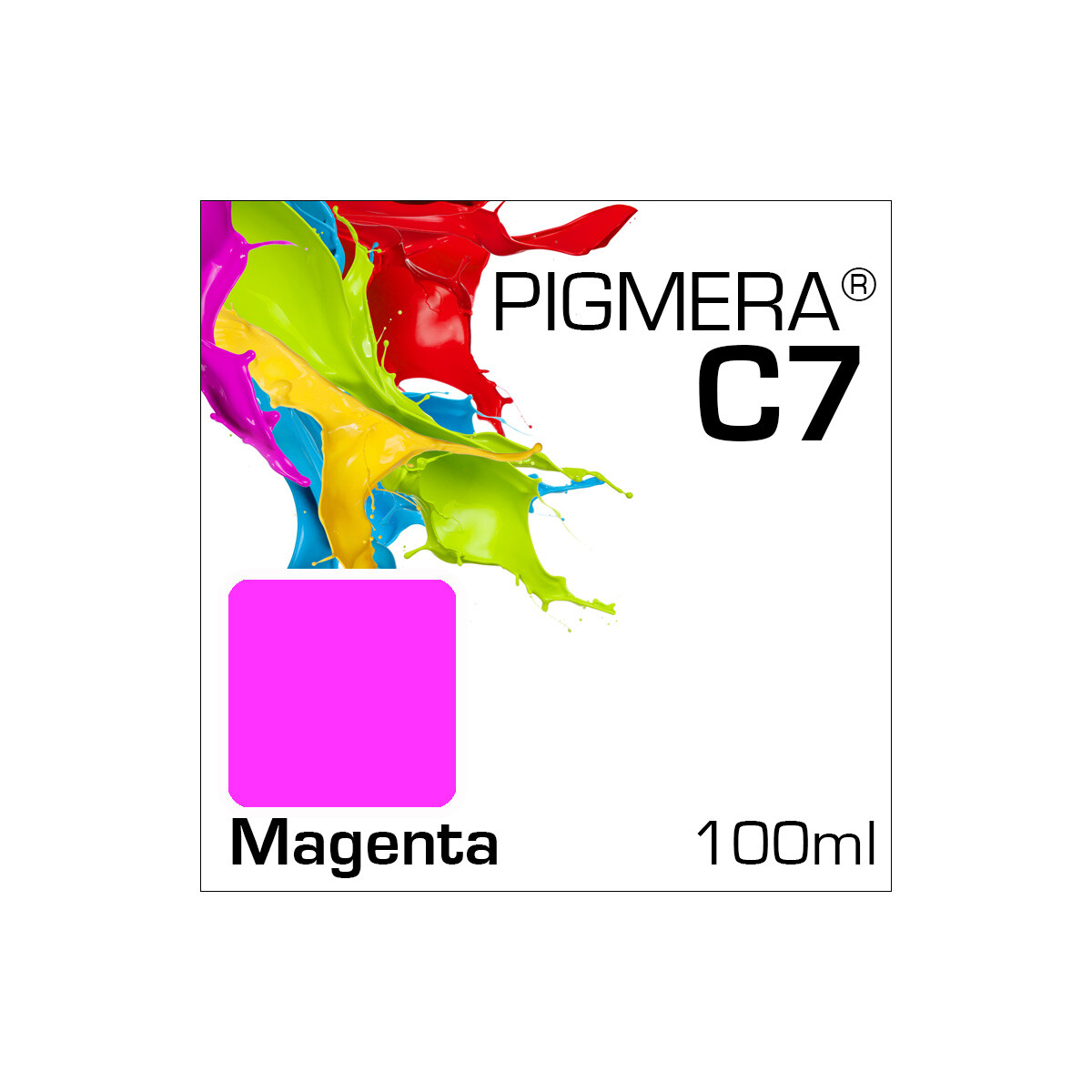 Pigmera C7 Bottle 100ml Magenta (Abverkauf)
