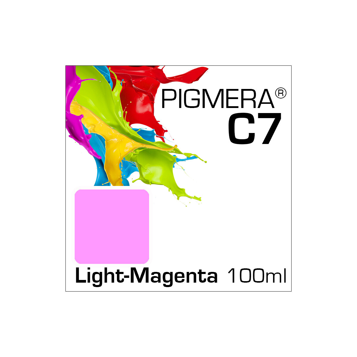 Pigmera C7 Flasche 100ml Light-Magenta (Abverkauf)