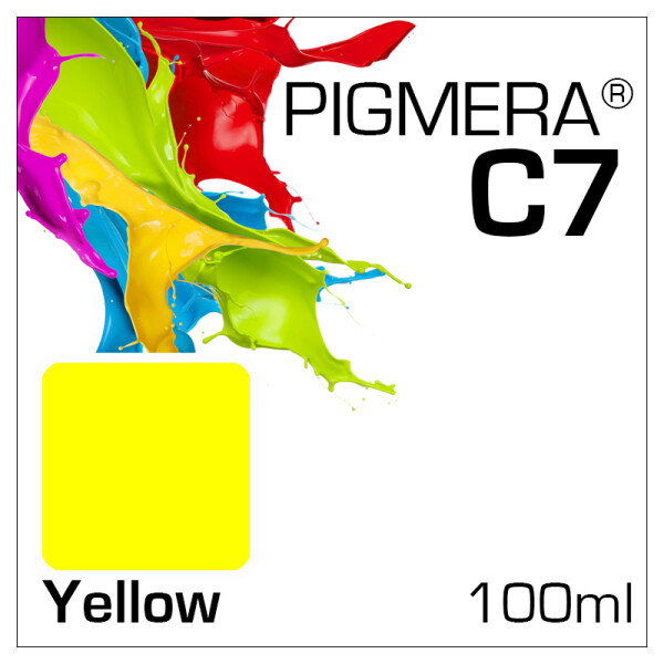 Pigmera C7 Bottle 100ml Yellow (Abverkauf)