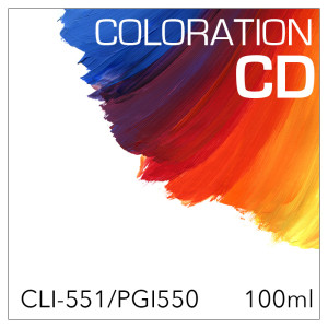 Coloration CD Flasche CLI-551 / PGI-550 100ml