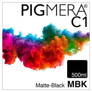 farbenwerk Pigmera C1 Flasche Matte-Black 500ml