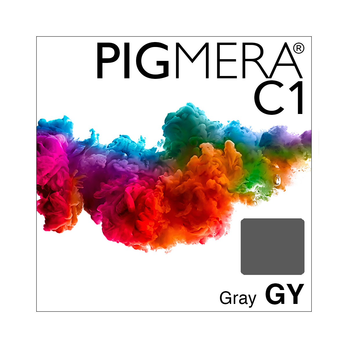 farbenwerk Pigmera C1 Flasche Gray
