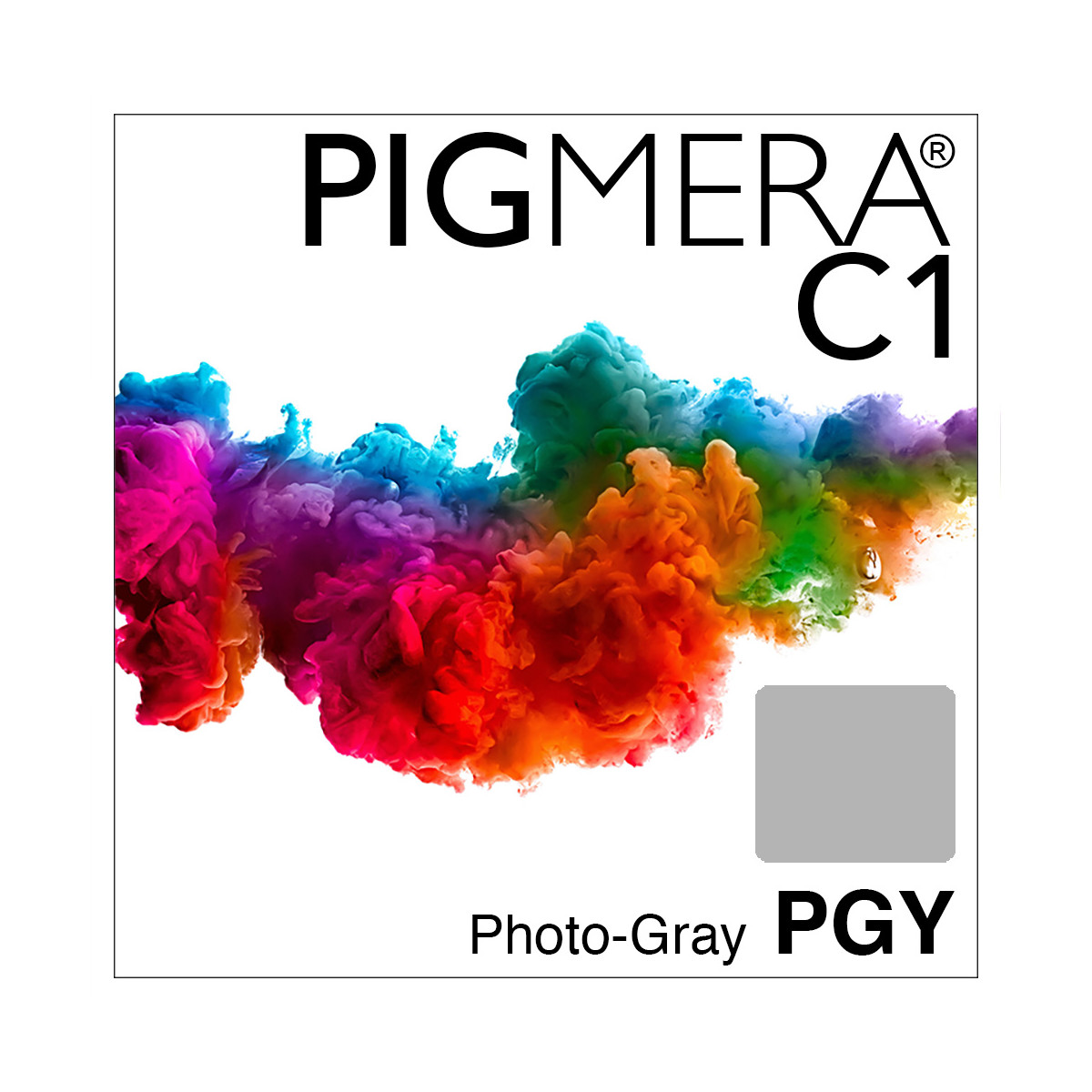 farbenwerk Pigmera C1 Flasche Photo-Gray