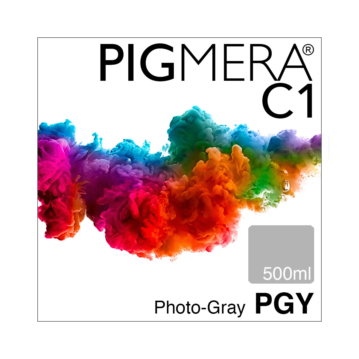 farbenwerk Pigmera C1 Bottle Photo-Gray 500ml