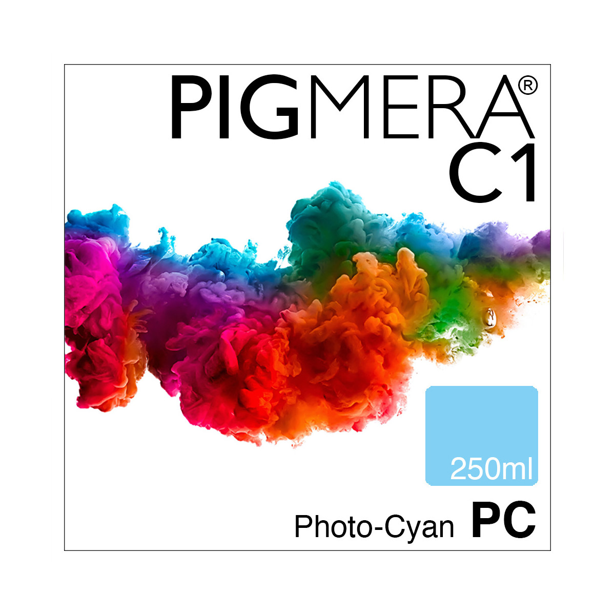 farbenwerk Pigmera C1 Bottle Photo-Cyan 250ml