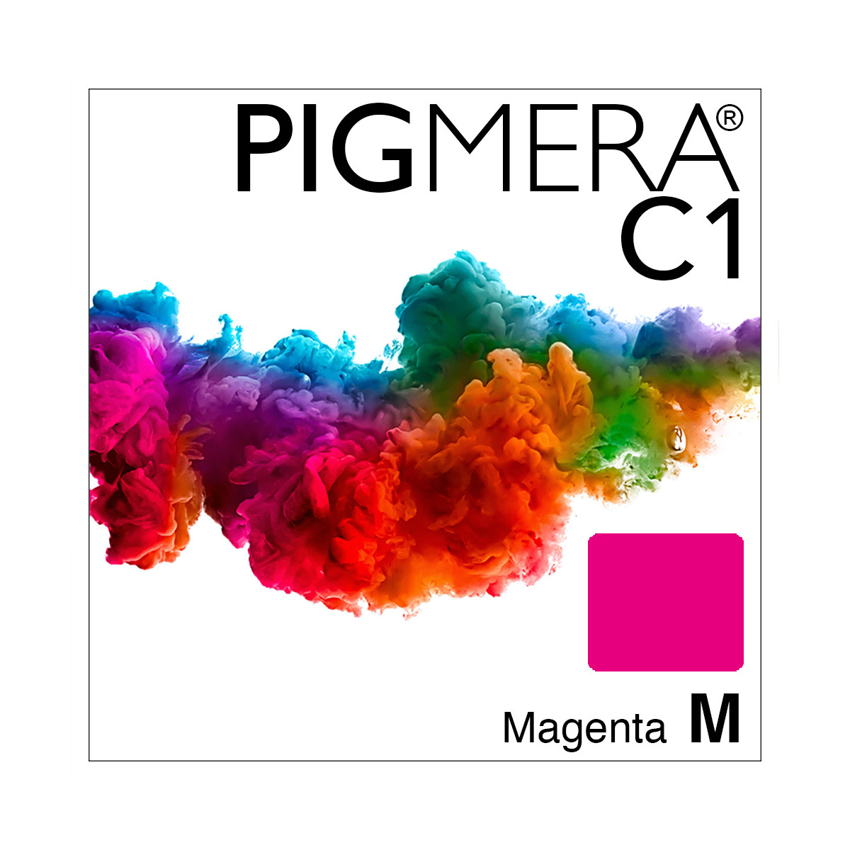 farbenwerk Pigmera C1 Flasche Magenta