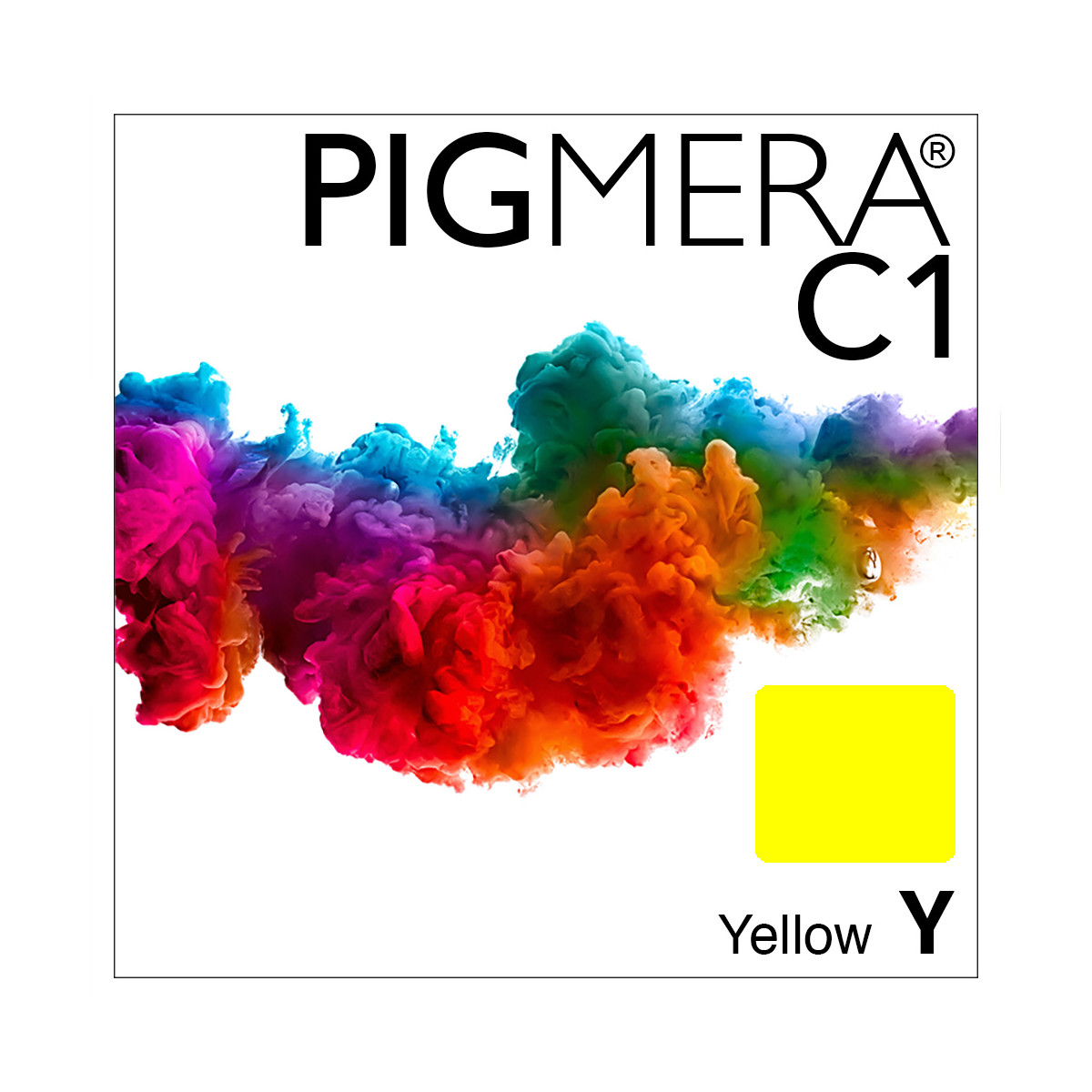 farbenwerk Pigmera C1 Flasche Yellow