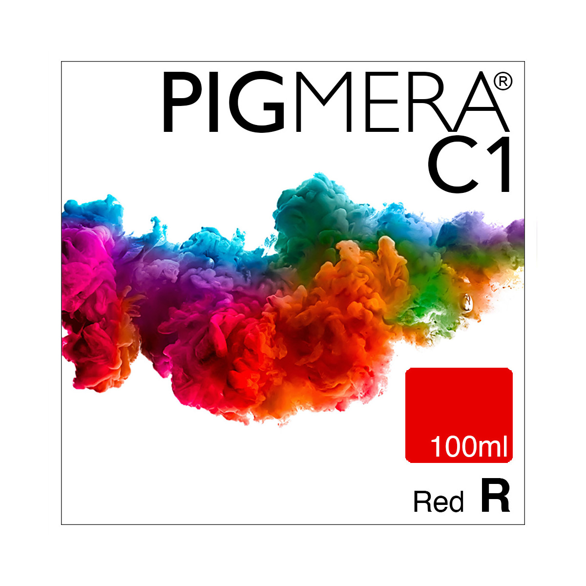farbenwerk Pigmera C1 Flasche Red
