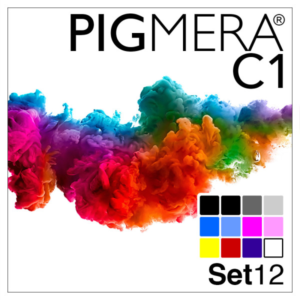 farbenwerk Pigmera C1 12-Flaschen-Set