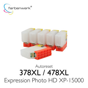 Refillable Cartridge for Expression Photo HD XP-15000...