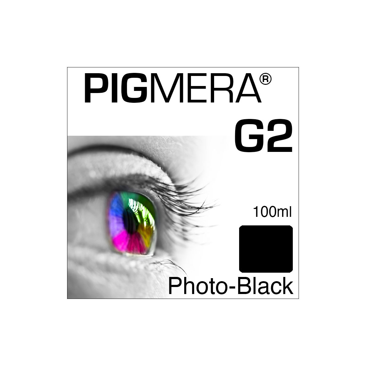 farbenwerk Pigmera G2 Bottle Photo-Black 100ml