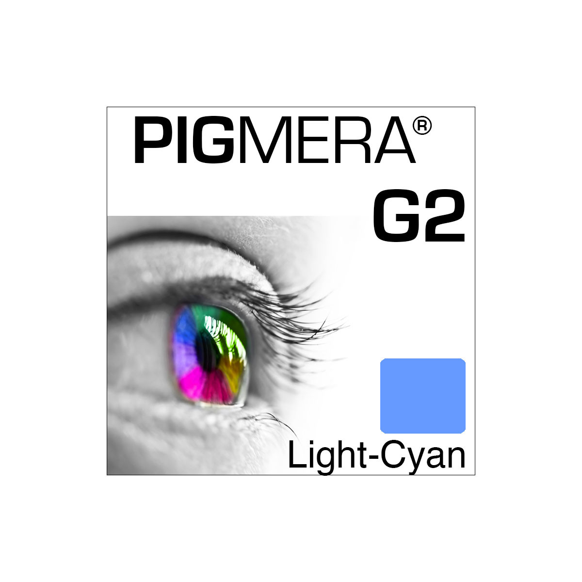 farbenwerk Pigmera G2 Bottle Light-Cyan