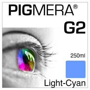 farbenwerk Pigmera G2 Bottle Light-Cyan 250ml