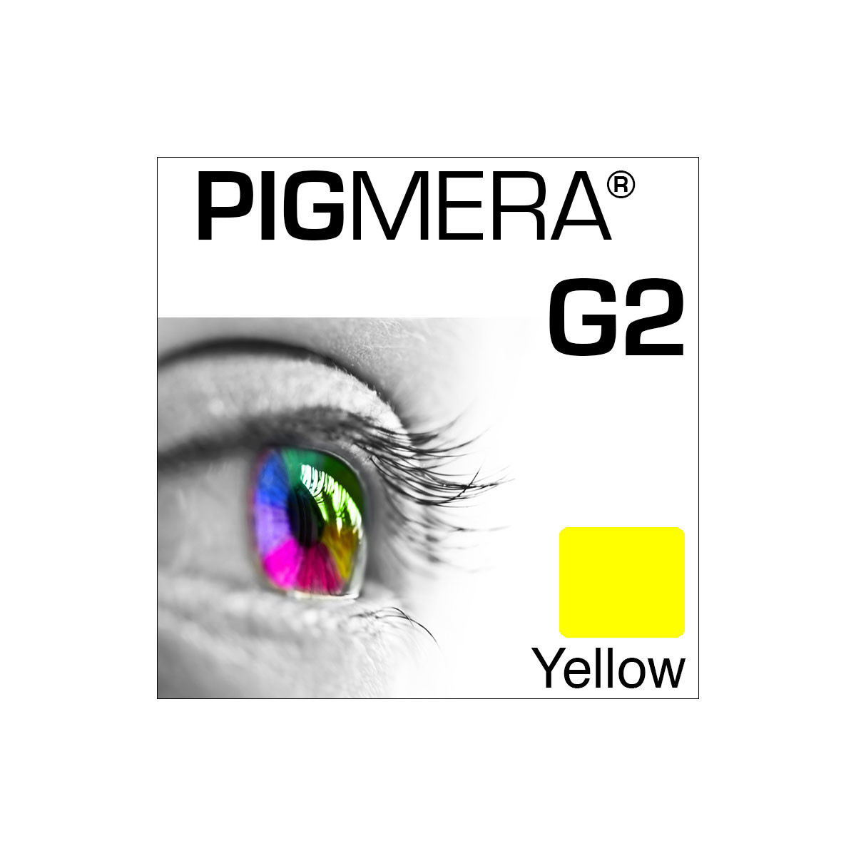 farbenwerk Pigmera G2 Flasche Yellow