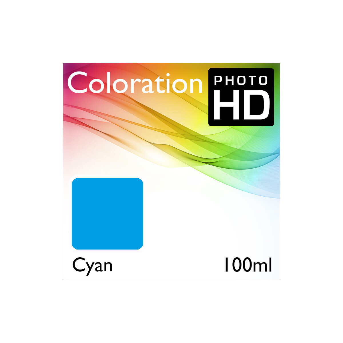 Coloration PhotoHD Bottle Cyan 100ml
