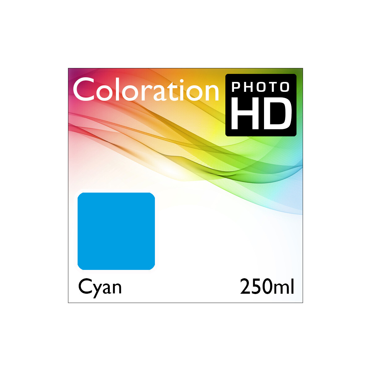 Coloration PhotoHD Bottle Cyan 250ml