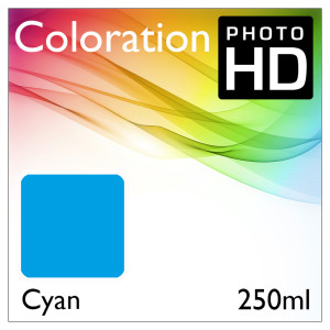 Coloration PhotoHD Flasche Cyan 250ml