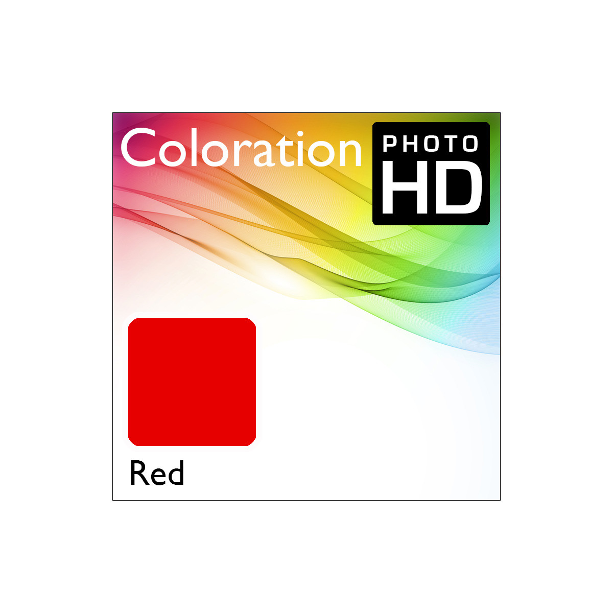 Coloration PhotoHD Flasche Red