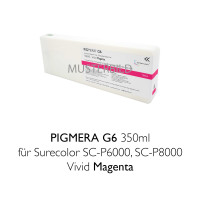 Kompatible Tintenpatrone Pigmera G6 350ml T8243 Vivid Magenta