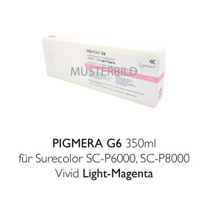 Kompatible Tintenpatrone Pigmera G6 350ml T8246 Vivid...
