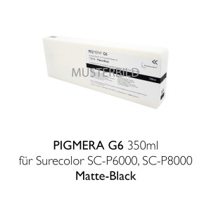 Kompatible Tintenpatrone Pigmera G6 350ml T8248 Matte-Black