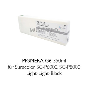 Kompatible Tintenpatrone Pigmera G6 350ml T8249...