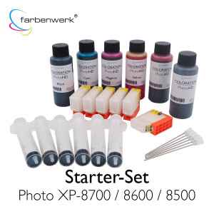 Starterset for Expression Photo HD XP-8605, 8600, 8500