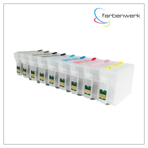 Refillcartridge-Set T7601-T7609 with Autoreset-Chip