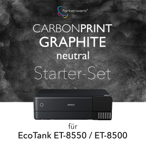 Starter-Set Carbonprint Graphite für EcoTank...