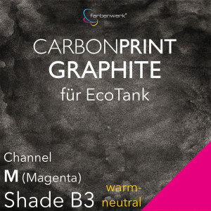 Carbonprint Graphite ShadeB3 warmneutral Kanal M (ET)