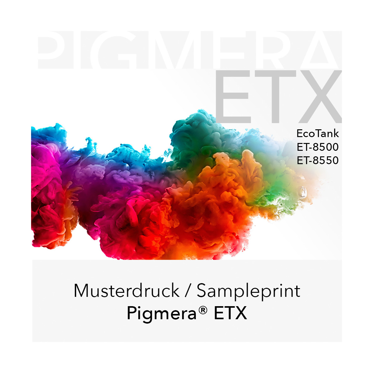 Sampleprint - Pigmera ETX for EcoTank (color print)
