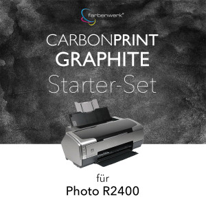 Starter-Set Carbonprint Graphite f&uuml;r Photo R2400