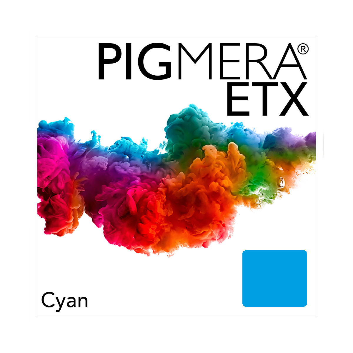 Pigmera ETX (Pigment) Bottle Cyan