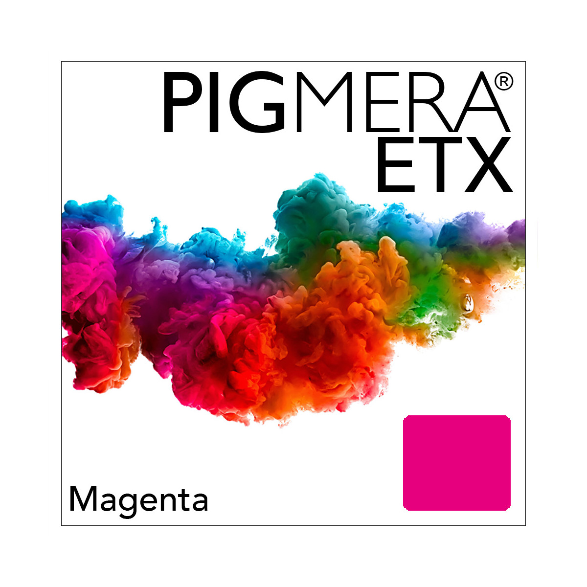 Pigmera ETX (Pigment) Flasche Magenta