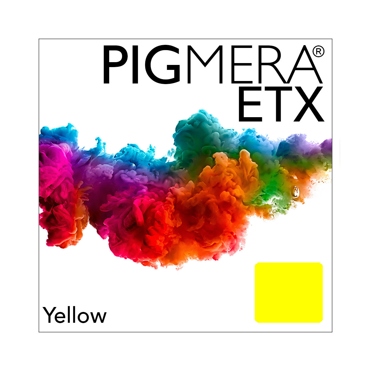 Pigmera ETX (Pigment) Flasche Yellow