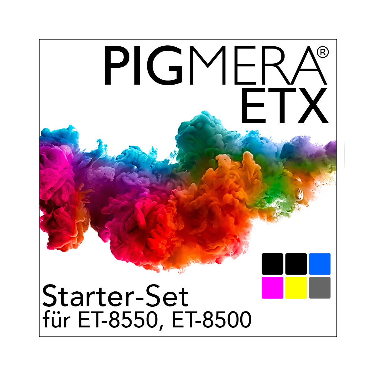 Starter-Set Pigmera ETX (Pigment) ET-8550, ET-8500