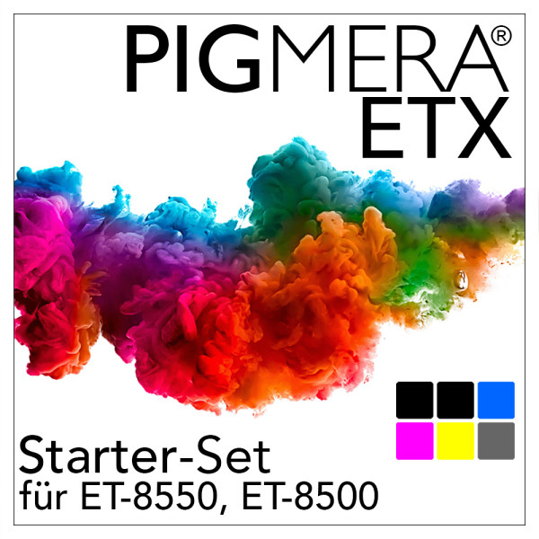 Pigmera ETX (Pigment) Starter-Set ET-8550, ET-8500