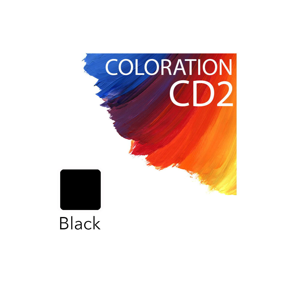 Coloration CD2 Flasche Black