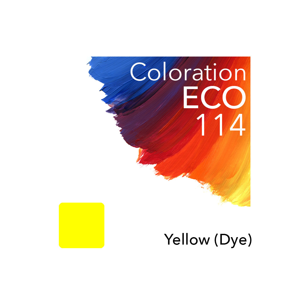 Coloration ECO compatible to Epson 114 Y (Yellow)