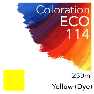 Coloration ECO compatible to Epson 114 Y (Yellow) 250ml
