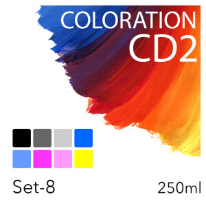 Coloration CD2 8-Flaschen-Set 250ml