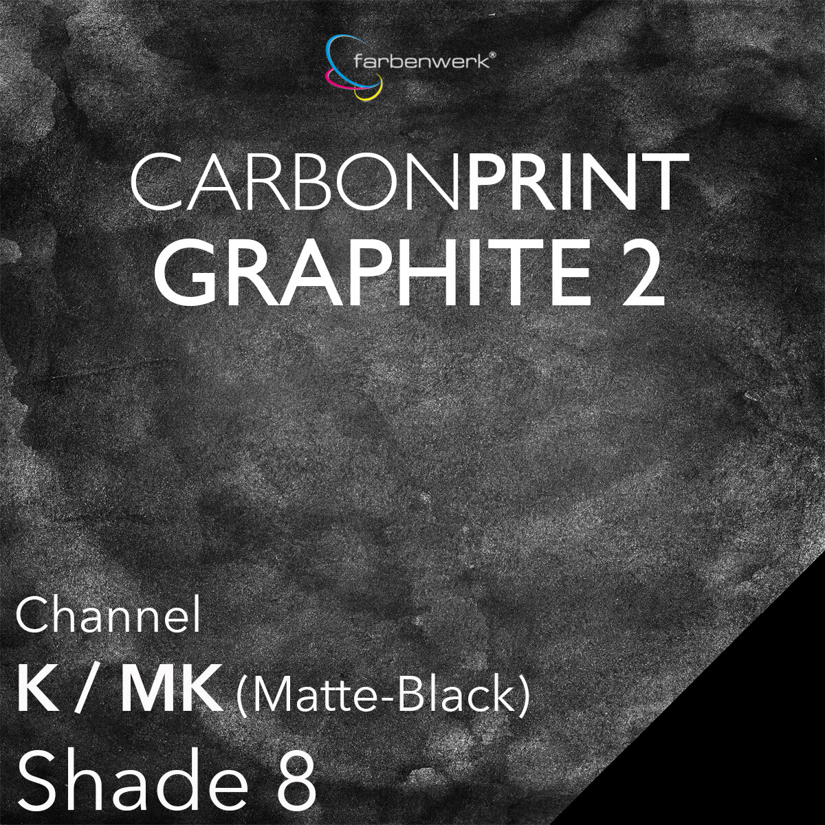 Carbonprint Graphite2 Shade8 Kanal MK (Matte-Black)
