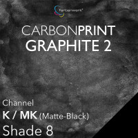 Carbonprint Graphite2 Shade8 Channel MK (Matte-Black)