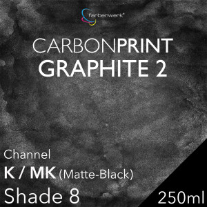 Carbonprint Graphite2 Shade8 Channel MK (Matte-Black) 250ml