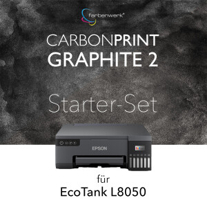 Starter-Set Carbonprint Graphite 2 für EcoTank L8050